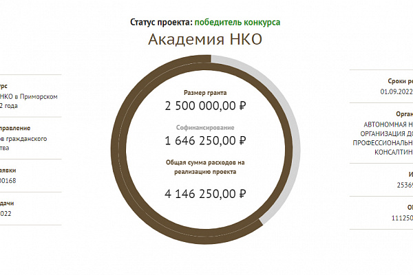 Начинаем проект "Академия НКО"