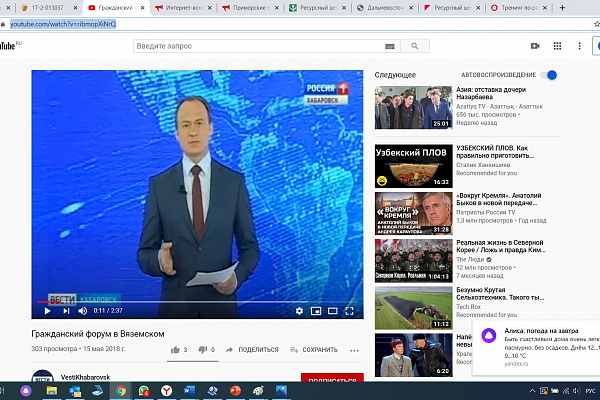 Гражданский форум в Вяземском