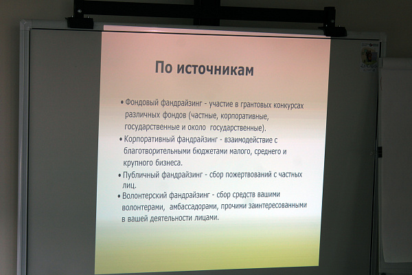 Семинары от администрации Владивостока завершились темой о фандрайзинге